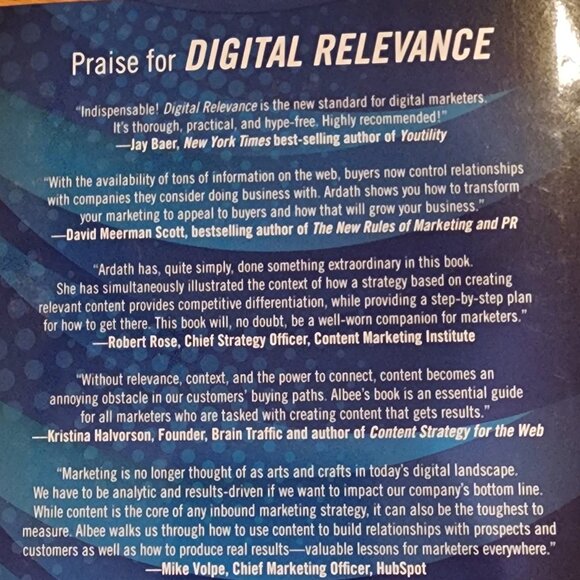 Digital Relevance:Developing Marketing Content And Strategies That Drive Results - Picture 9 of 9